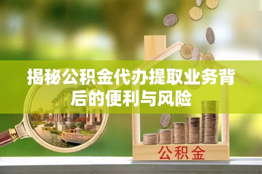 吉利揭秘公积金代办提取业务背后的便利与风险